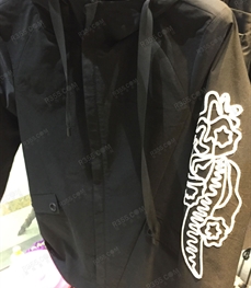 市场上装-中长外套-（实拍）时尚男装中长外套