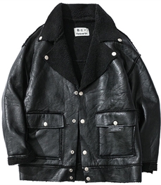 市场上装-皮衣-休闲男装皮衣