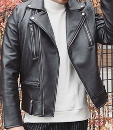 市场上装-皮衣-休闲男装皮衣