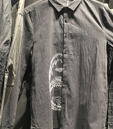 市场上装-衬衫-（实拍）时尚男装衬衫