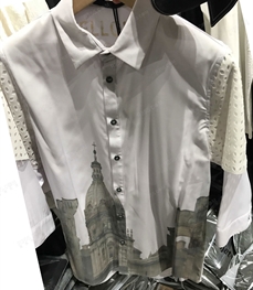 市场上装-衬衫-（实拍）休闲男装衬衫