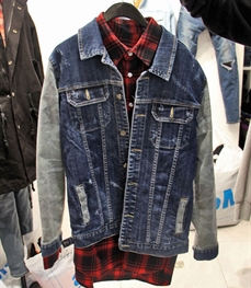 市场上装-夹克-（实拍）休闲男装夹克