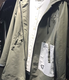 市场上装-中长外套-（实拍）时尚男装中长外套