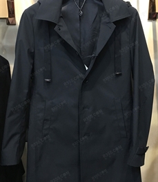 市场上装-中长外套-（实拍）时尚男装中长外套