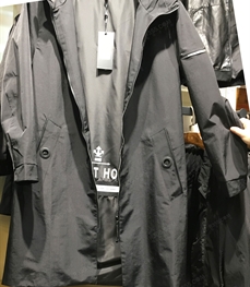 市场上装-中长外套-（实拍）时尚男装中长外套