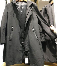 市场上装-中长外套-（实拍）时尚男装中长外套