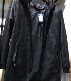 市场上装-中长外套-（实拍）时尚男装中长外套