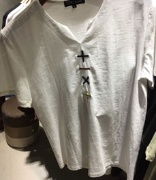 市场上装-T恤-（实拍）休闲男装t恤