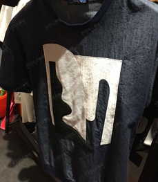 市场上装-T恤-（实拍）休闲男装t恤