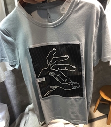 市场上装-T恤-（实拍）时尚男装t恤