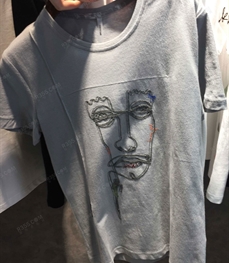 市场上装-T恤-（实拍）时尚男装t恤