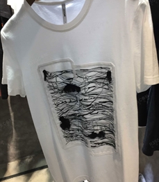 市场上装-T恤-（实拍）时尚男装t恤