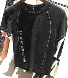 市场上装-T恤-（实拍）时尚男装t恤