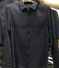 市场上装-衬衫-（实拍）时尚男装衬衫