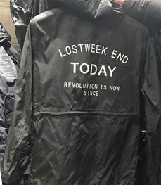 市场上装-中长外套-（实拍）时尚男装中长外套