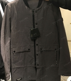 市场上装-中长外套-（实拍）时尚男装中长外套