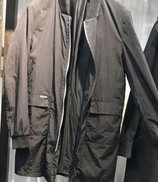 市场上装-中长外套-（实拍）时尚男装中长外套