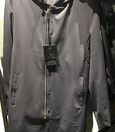 市场上装-中长外套-（实拍）时尚男装中长外套