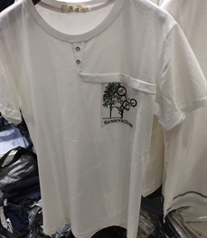 市场上装-T恤-（实拍）时尚男装t恤