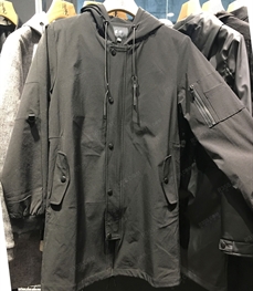 市场上装-中长外套-（实拍）时尚男装中长外套