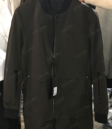 市场上装-中长外套-（实拍）时尚男装中长外套