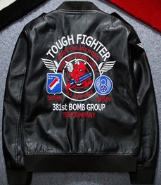 市场上装-皮衣-休闲男装皮衣