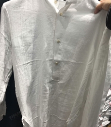 市场上装-衬衫-（实拍）休闲男装衬衫