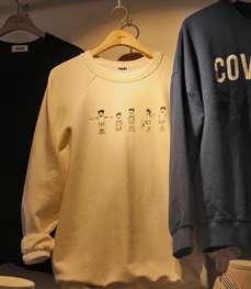 市场上装-卫衣-（实拍）休闲男装卫衣