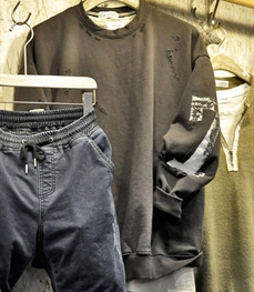 市场上装-卫衣-（实拍）休闲男装卫衣