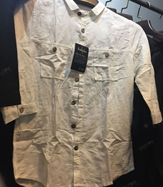 市场上装-衬衫-（实拍）时尚男装衬衫