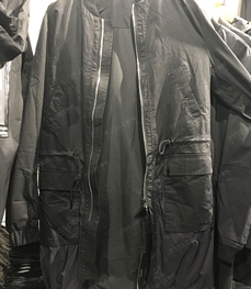 市场上装-中长外套-（实拍）时尚男装中长外套