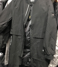 市场上装-中长外套-（实拍）时尚男装中长外套