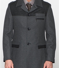 市场上装-大衣-时尚中长