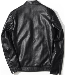 市场上装-皮衣-休闲男装皮衣