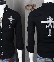 市场上装-衬衫-时尚男装衬衫