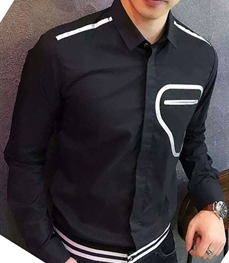 市场上装-衬衫-时尚男装衬衫