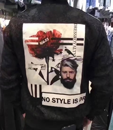 市场上装-夹克-时尚男装夹克