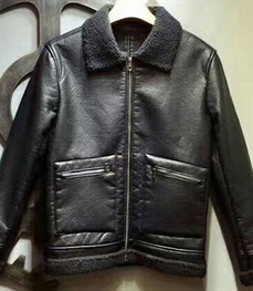 市场上装-皮衣-时尚男装皮衣