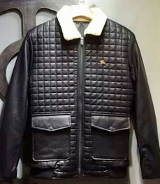市场上装-皮衣-时尚男装皮衣