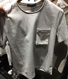 市场上装-T恤-（实拍）休闲男装t恤