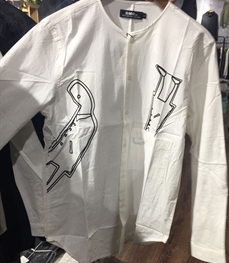 市场上装-衬衫-（实拍）休闲男装衬衫