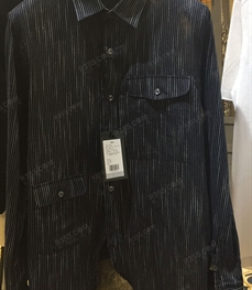 市场上装-衬衫-（实拍）休闲男装衬衫