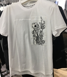 市场上装-T恤-（实拍）时尚男装t恤