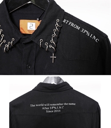 市场上装-衬衫-休闲男装衬衫