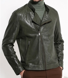 市场上装-皮衣-时尚皮衣