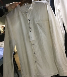 市场上装-衬衫-（实拍）休闲男装衬衫