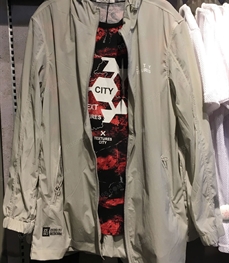 市场上装-中长外套-（实拍）休闲男装中长外套