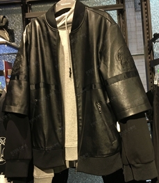 市场上装-皮衣-（实拍）休闲男装皮衣