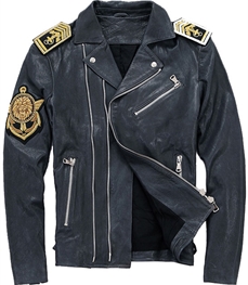 市场上装-皮衣-休闲男装皮衣