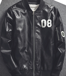 市场上装-皮衣-休闲男装皮衣